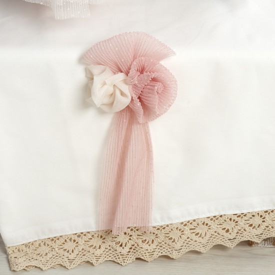 Σετ Βάπτισης Τρόλεϊ "Romantic Floral Collection"