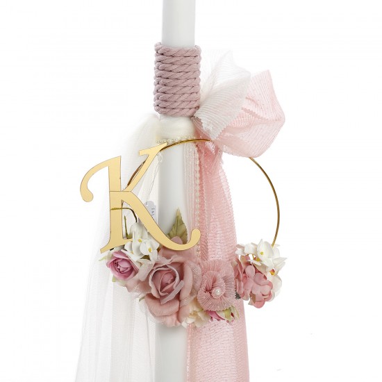 Σετ Βάπτισης Τρόλεϊ "Romantic Floral Collection"