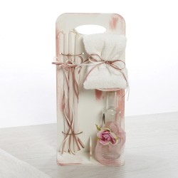 Σετ Βάπτισης Τρόλεϊ "Romantic Floral Collection" 2607