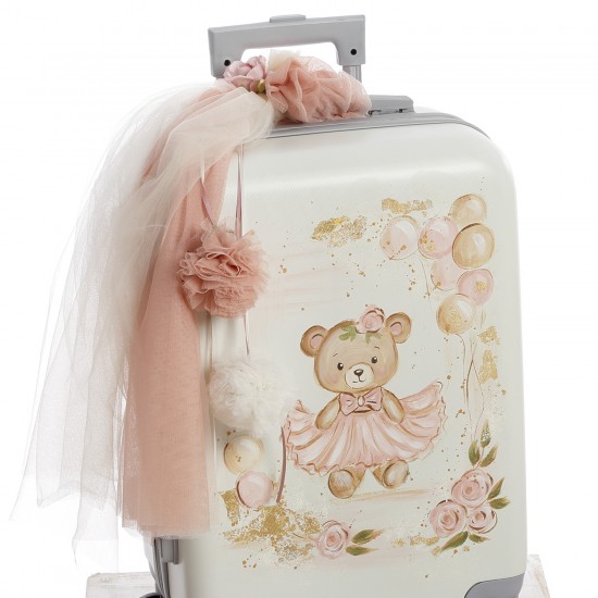 Σετ Βάπτισης Βαλίτσα "Ballerina Bear" Ζωγραφιστό