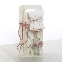 Σετ Βάπτισης Βαλίτσα "Satin & Pearl Elegance" 2644