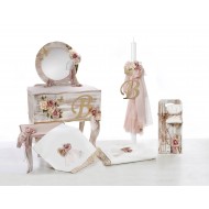 Σετ Βάπτισης Λουλούδια ΣΚΒ-2453